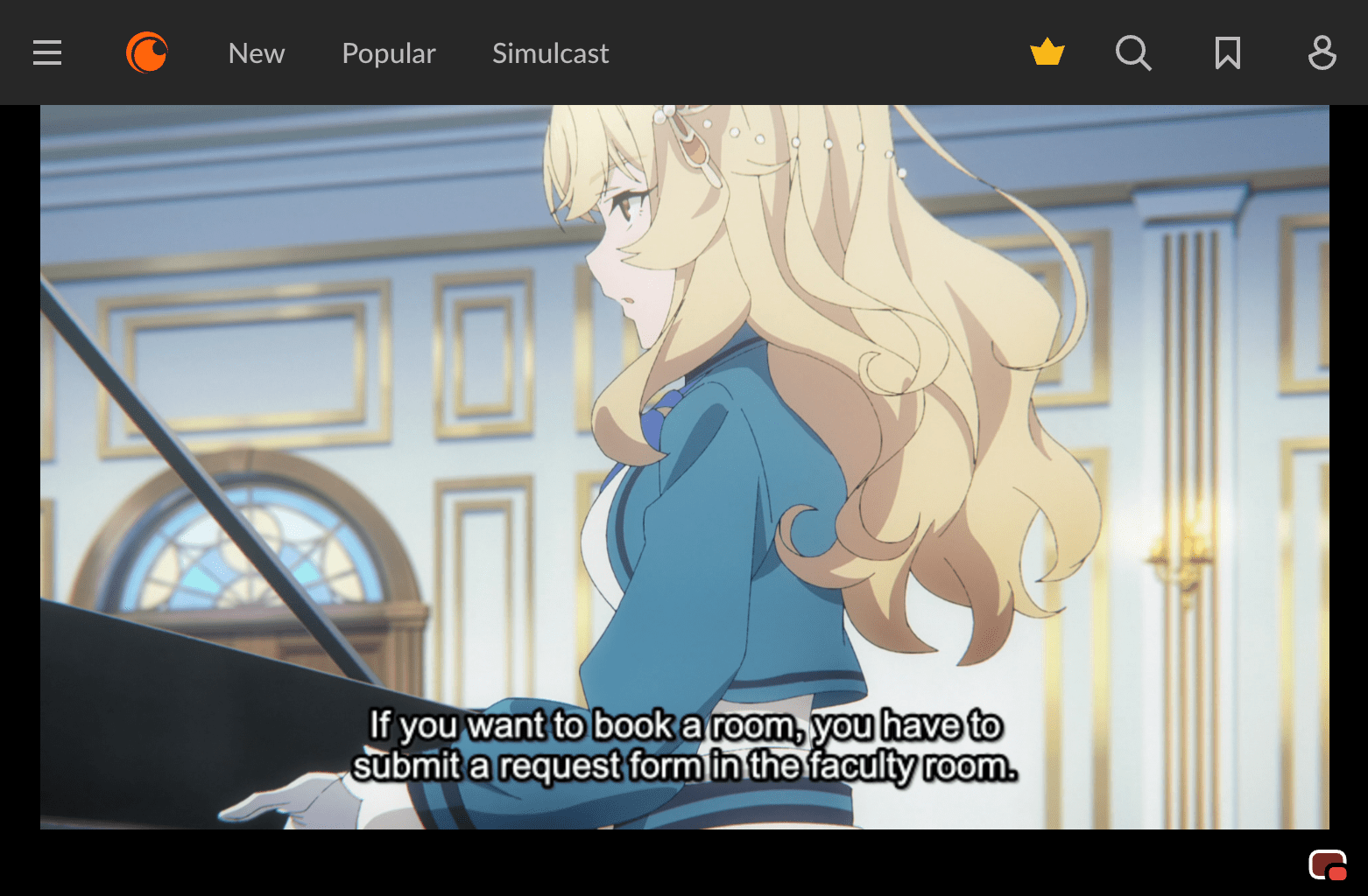 CinePiP: Picture in Picture Extension for Crunchyroll